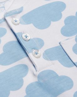 New Marie Chantal Pyjama Etoile & Couronne Et Nuage - Bleu