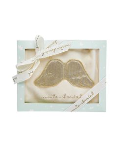 Clearance Marie Chantal Dors-Bien En Velours Angel Wing - Creme Et Or