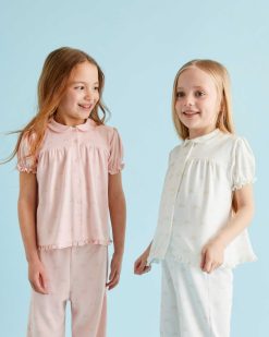 Online Marie Chantal Pyjama Imprime Ailes D'Ange - Enfant Creme