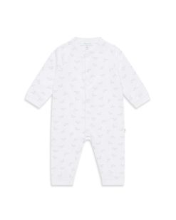 Clearance Marie Chantal Ensemble 3 Pieces En Coton Biologique Angel Wing - Blanc