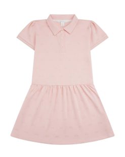 Best Marie Chantal Robe Polo Imprime Aile D'Ange - Enfant Rose & Or