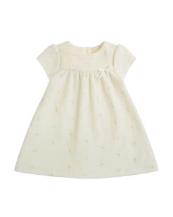 Clearance Marie Chantal Robe En Velours Aile D'Ange - Bebe Creme