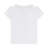 Wholesale Marie Chantal T-Shirt Col Volant Aile D'Ange & Coeur - Enfant Blanc & Or