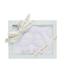 Hot Marie Chantal Dors-Bien En Velours Angel Wing - Blanc