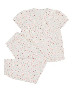 Hot Marie Chantal Pyjama Bloom Wind Ditsy - Enfant Rose