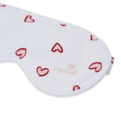 Clearance Marie Chantal Masque Pour Les Yeux Love Heart - Adulte Blanc