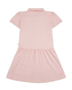 Best Marie Chantal Robe Polo Imprime Aile D'Ange - Enfant Rose & Or