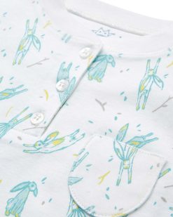 Wholesale Marie Chantal Pyjama Petit Lapin - Enfant Bleu