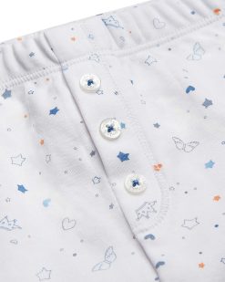 New Marie Chantal Pyjama Etoile & Couronne Et Nuage - Bleu