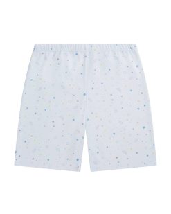 New Marie Chantal Pyjama Court Star & Crown - Enfant Bleu