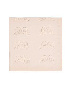 Best Marie Chantal Couverture Pointelle En Cachemire Aile D'Ange - Rose