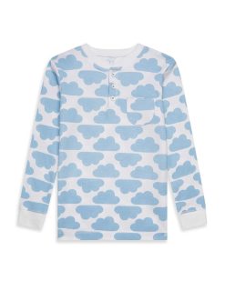 New Marie Chantal Pyjama Etoile & Couronne Et Nuage - Bleu