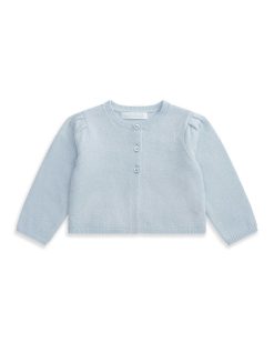 New Marie Chantal Cardigan Sparkle En Cachemire - Bleu Pale Bebe