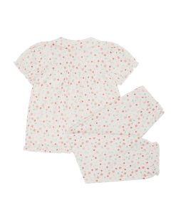 Hot Marie Chantal Pyjama Bloom Wind Ditsy - Enfant Rose