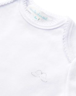 New Marie Chantal Ensemble 2 Pieces En Coton Biologique Aile D'Ange - Blanc