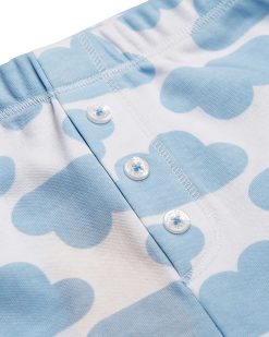 New Marie Chantal Pyjama Etoile & Couronne Et Nuage - Bleu