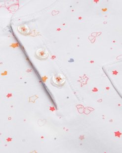 Wholesale Marie Chantal Pyjama Etoile & Couronne Et Nuage - Rose