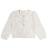 Online Marie Chantal Cardigan En Pointelle A Ailes D'Ange - Ivoire